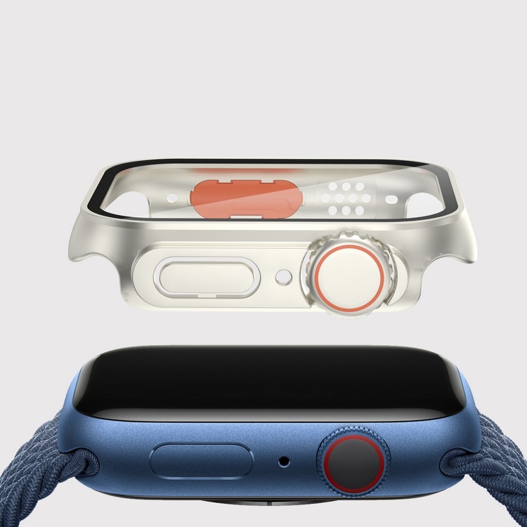 秒變ultra蘋果手錶改裝殼適用apple watch7/8代變ultra保護殼456