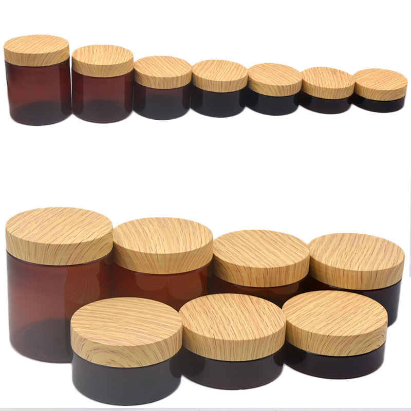 Botella de cubierta de grano de madera PET plástico transferencia de agua impresión sub-botella