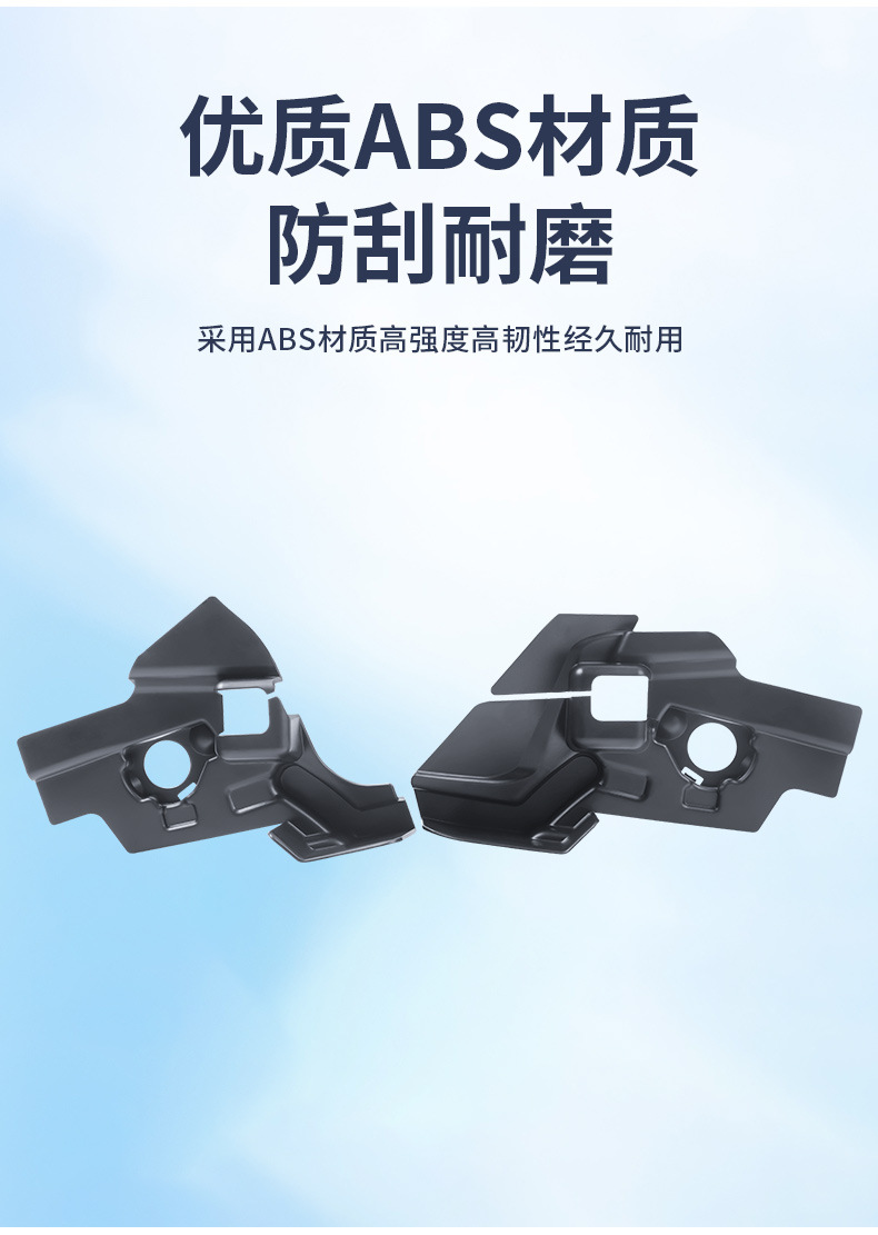 Cross-Border Wholesale of Modified Accessories for the Anti-Clogging Cover of the Front Hood Water Guide Channel of the Updated Model 3 Tesla