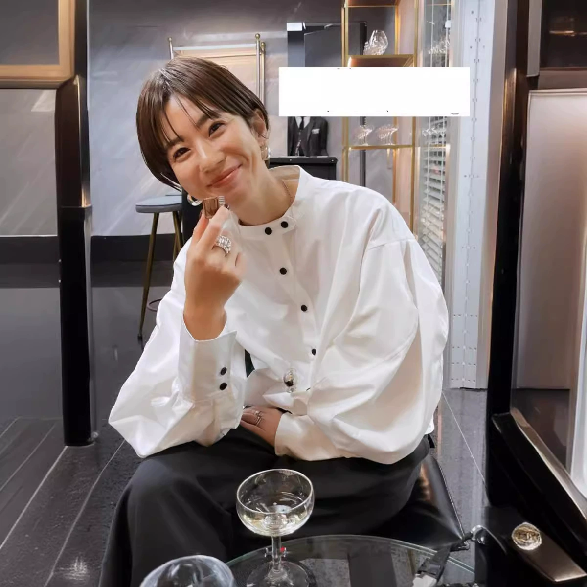 Gao Dingchun Новая японская рубашка для блоггера с простым дизайном Свободная ленивая Качественная верхняя