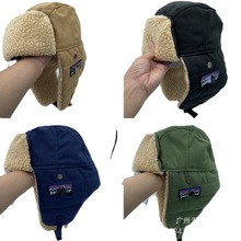 批发冬季雷锋帽欧美时尚护耳帽户外保暖防风雪地帽飞行员机车帽潮