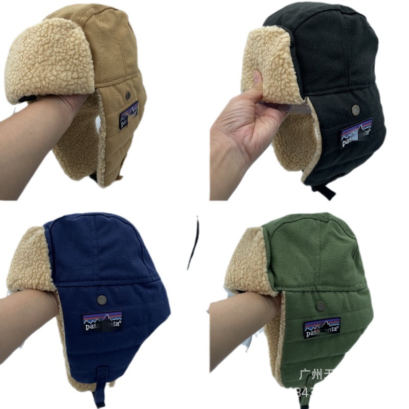 批发冬季雷锋帽欧美时尚护耳帽户外保暖防风雪地帽飞行员机车帽潮