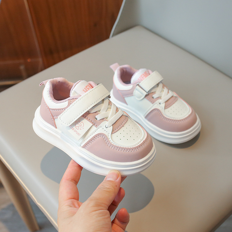 2025 otoño zapatos para niños zapatos casuales para niños zapatos de skate zapatos deportivos para niños coreanos zapatos blancos para niñas