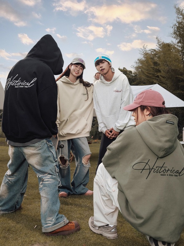 NASA 新しいヘビーレター刺繍フード付きスウェットシャツカップル春、秋、冬アメリカのハイストリートルーズカジュアルスウェットシャツ|undefined