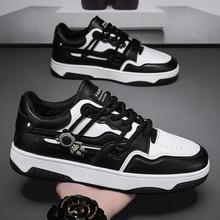 韩版爆款小熊潮鞋学生鞋休闲板鞋男