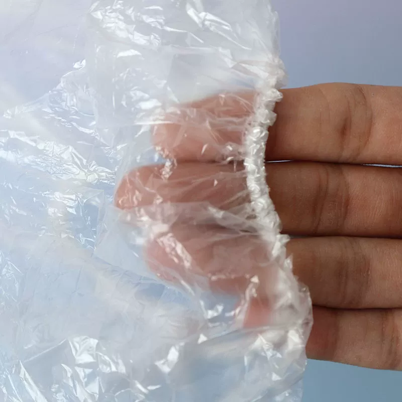 Disposable waterproof shower cap for hotel, pack for adults, helmet, increased thickness