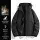 JEPE Purple Charge Clothes Three-in-One Women's Spring Autumn Winter Down fleece-lined Thickened Waterproof Printed LOGO Work Clothes