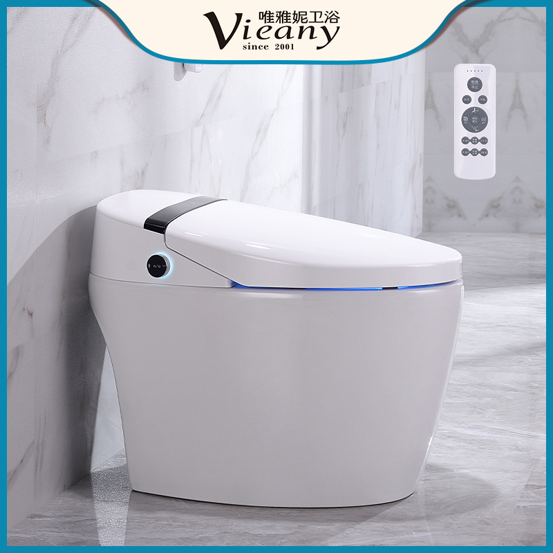 Nuevo inodoro inteligente integrado multifuncional limpieza inteligente control de voz esmaltado automático inodoro Ultimate Edition image 1