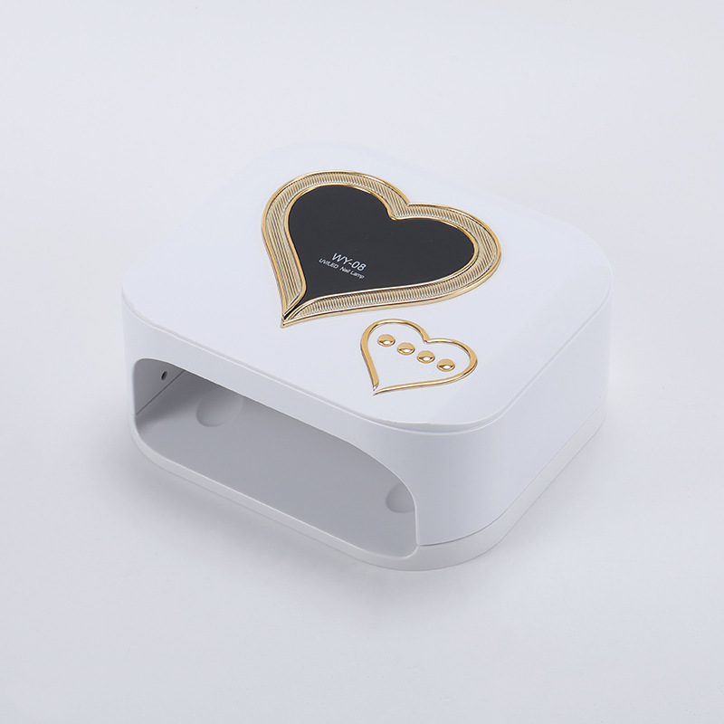Lámpara de manicuras de almacenamiento inalámbrico transfronteriza, inducción inteligente, lámpara de horneado de almacenamiento de mano no negra, lámpara de fototerapia de uñas especial para manicuras