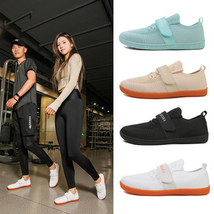 2025 New Men's Wide Last Shoes Women's Walking Shoes Wide Toe Shoes Breathable Soft Sole Couple's Flying Woven Sports Fitness Shoes Lightweight