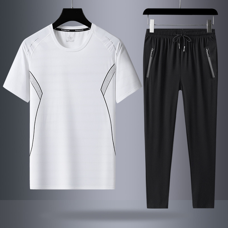 Blanco (manga corta + pantalones largos)