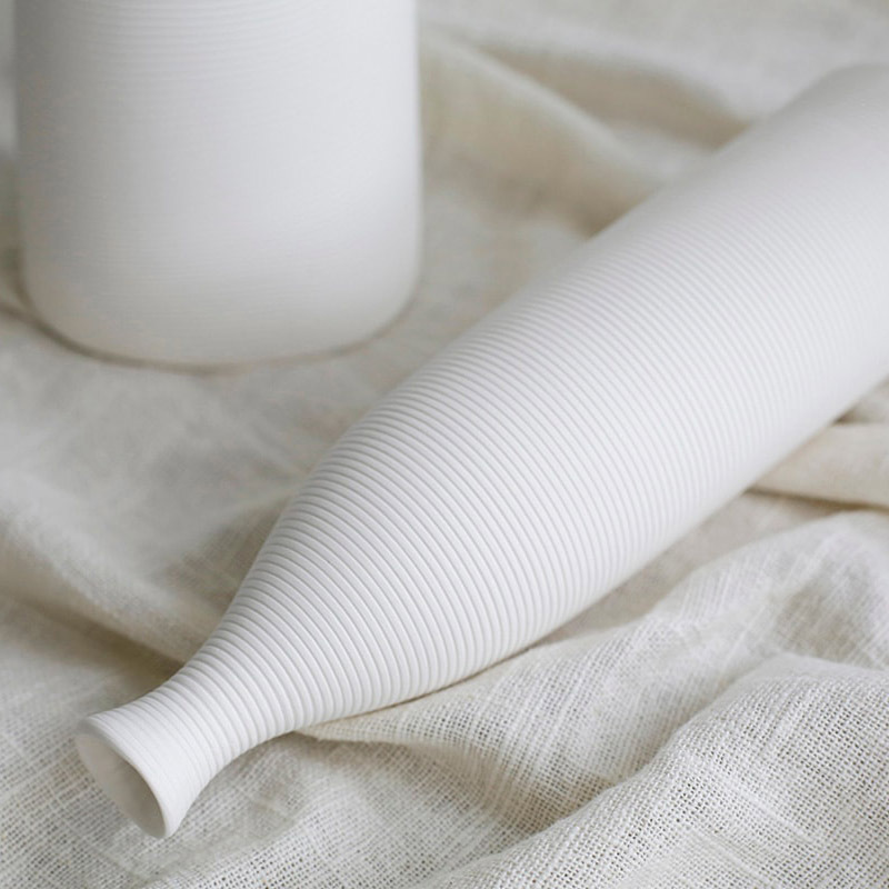 Nuevo chino Zen cerámica florero moderno minimalista mesa de flores secas arreglo decoración té sala de estar vino gabinete Decoración