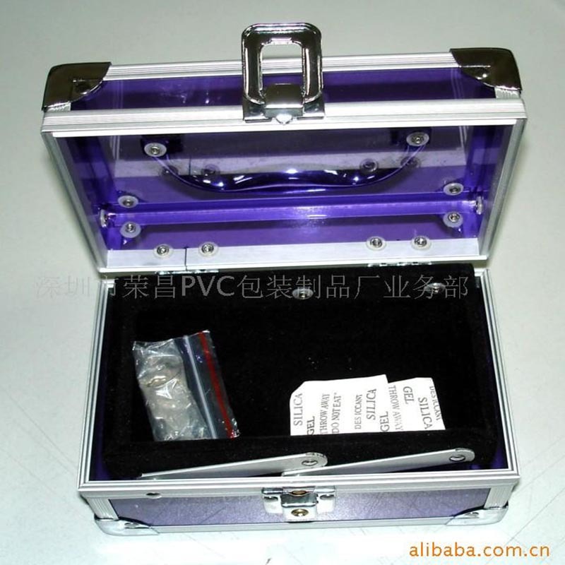 深圳化妆箱亚克力箱透明箱塑胶箱储物箱周转箱手提服装收纳工具箱