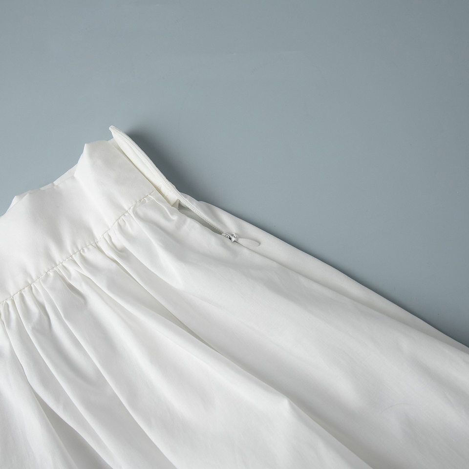 Bộ đầm dài hai dây kèm áo lót cotton phối nối, không tay, dáng suông nhẹ — hồng, kaki, màu trắng, nâu chi tiết 20