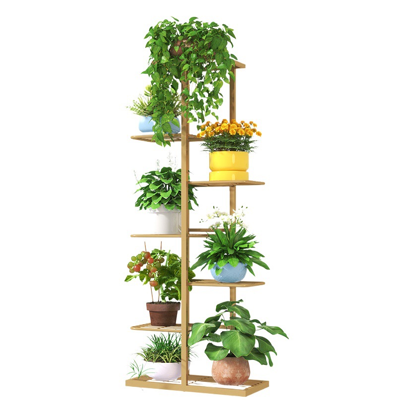 European-Style Flower Stand, Wrought Iron Multi-Layer Indoor Living Room Balcony Storage Rack, Green Plant Flower Pot Stand, Household Patented Product