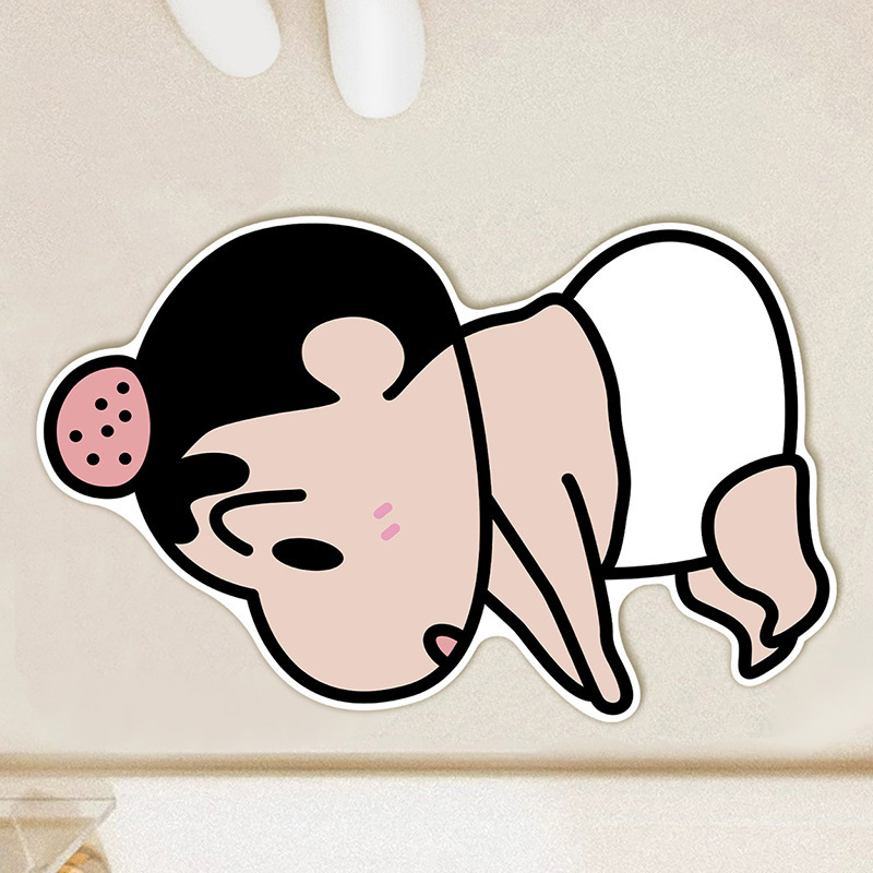 クレヨンしんちゃん珪藻泥フロアマット家庭用吸水速乾浴室フロアマットトイレドア滑り止めマットドロップシッピング|undefined