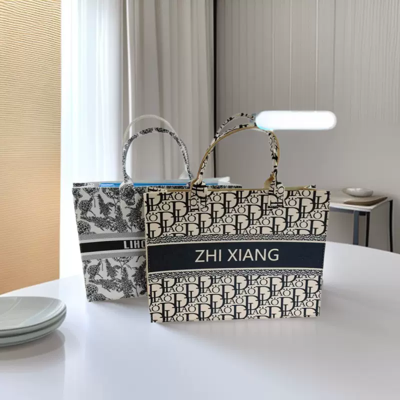 厂家现货批发毛毡托特包热升华工艺毛毡手提包油画风手提袋加logo