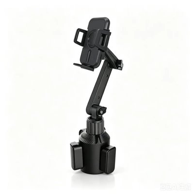 Multifunctional upgraded version of the car cup holder for foreign trade, modified cup mat, car cup holder, beverage rack, storage (Car cup holder/beverage holder) - m01-car-mounted-tray-and-cup-holder