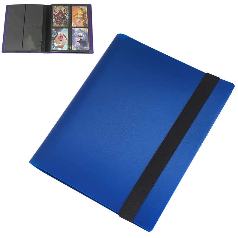 Libro de cartas de gran capacidad de nueve cuadrículas Libro de colección de cartas Ultraman Game King PTCG Star Card Book 360 Card Spot