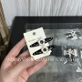 新款镶钻侧边百搭鸭嘴夹