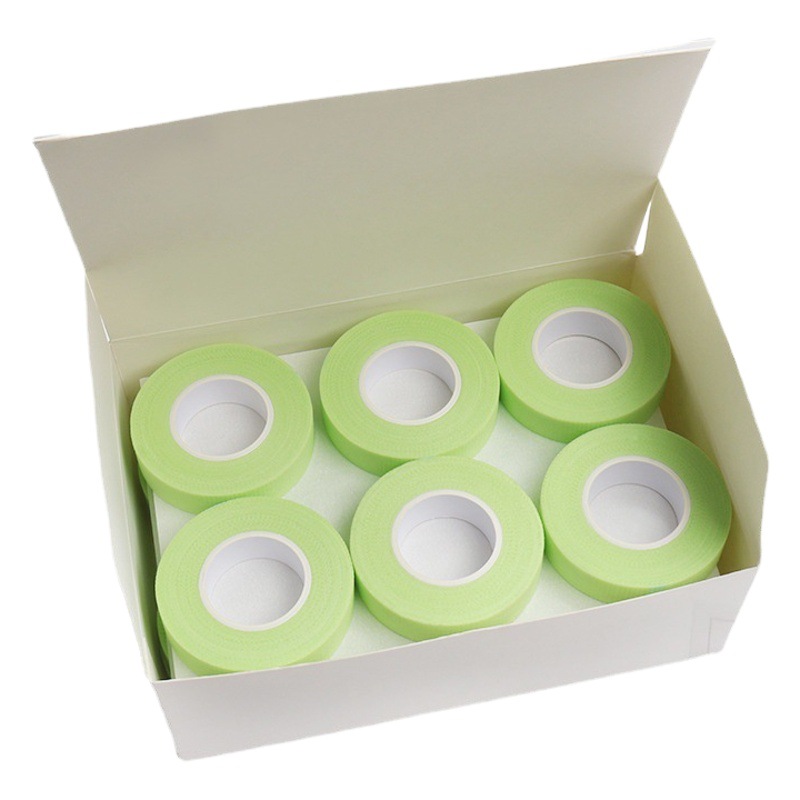 Injerto al por mayor pestañas cinta no tejida pestañas uñas belleza cinta no tejida transpirable lágrima fácil rasgar cinta