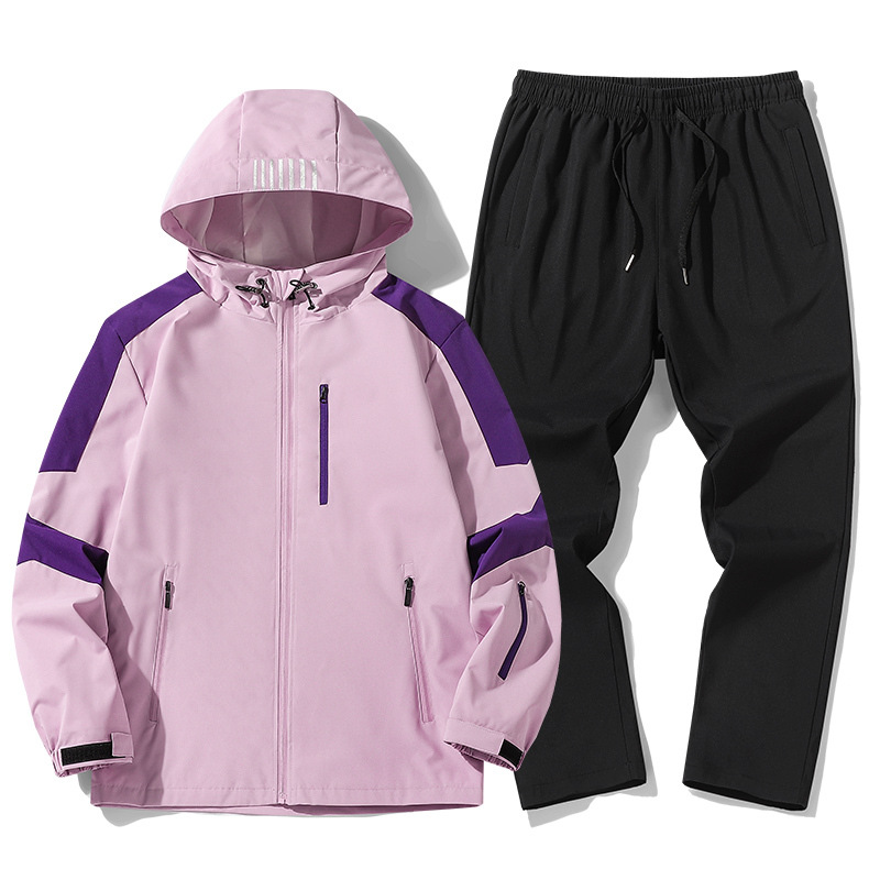 秋冬爆款亲子装冲锋衣裤套装男女2025新款户外儿童夹克情侣款防风