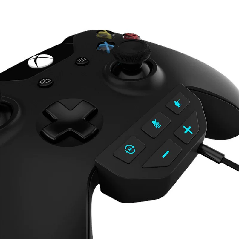 Applicable to Microsoft XBOXONES/X/Elite handle sound effect enhancer 3.5mm conversion head three -dimensional adapter