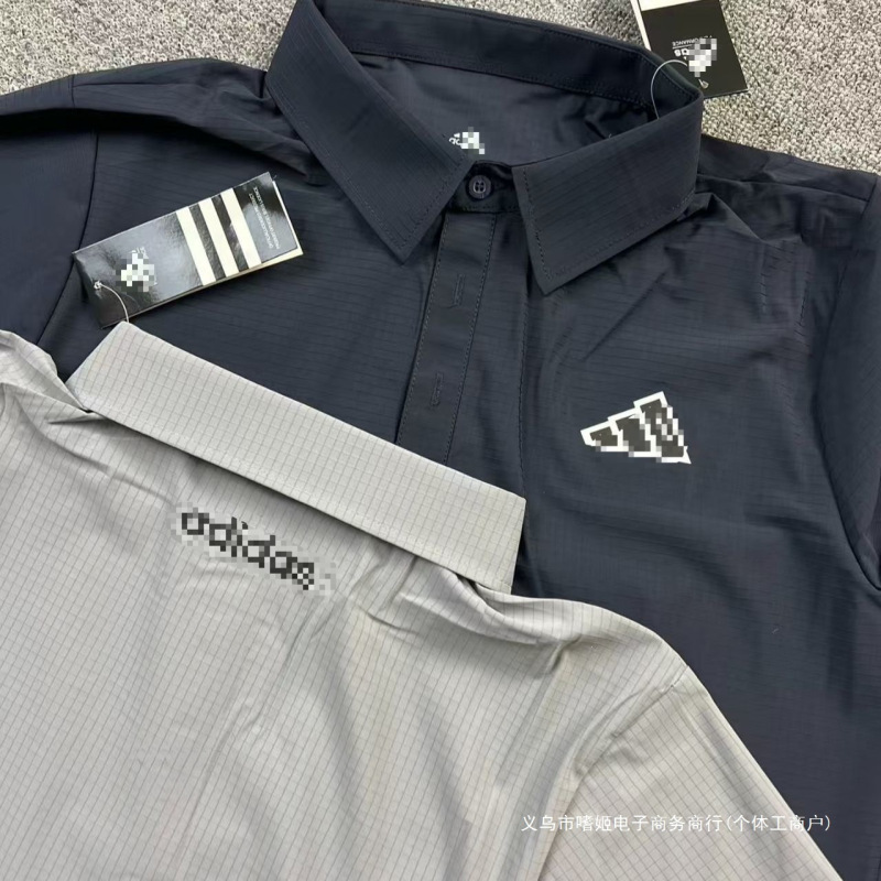 Adidas New Summer Running Top with Short-Sleeved Polo Summer Quick-Drying Breathable Sports Running Fitness T-Shirt Adidas New Summer Running Top with Short-Sleeved Polo Summer Quick-Drying Breathable Sports Running Fitness T-Shirt