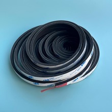 一件代发自粘泡棉胶带 黑色加厚单面胶条 缓冲印刷背胶泡沫条批发