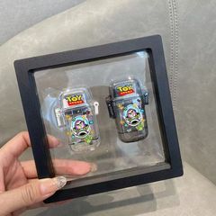 Buzz Lightyear Pink Flame Lighter Necklace Windproof Cute Cartoon Girl Gift for Boyfriend Creative Wholesale