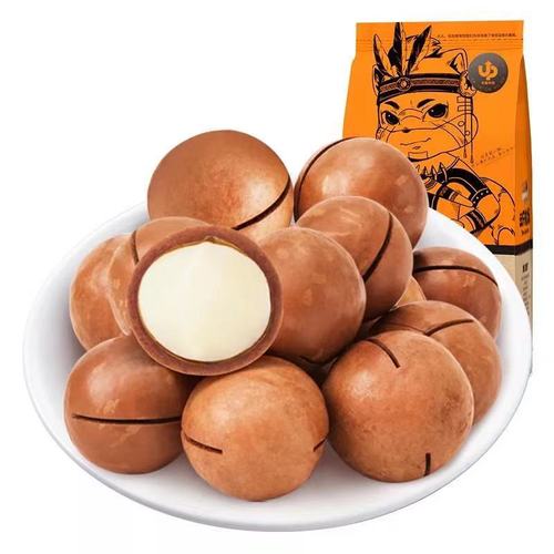 Dropshipping Three Squirrels Macadamia Nuts 160g/bag Nuts Dried Fruit Cream Flavor with opener included