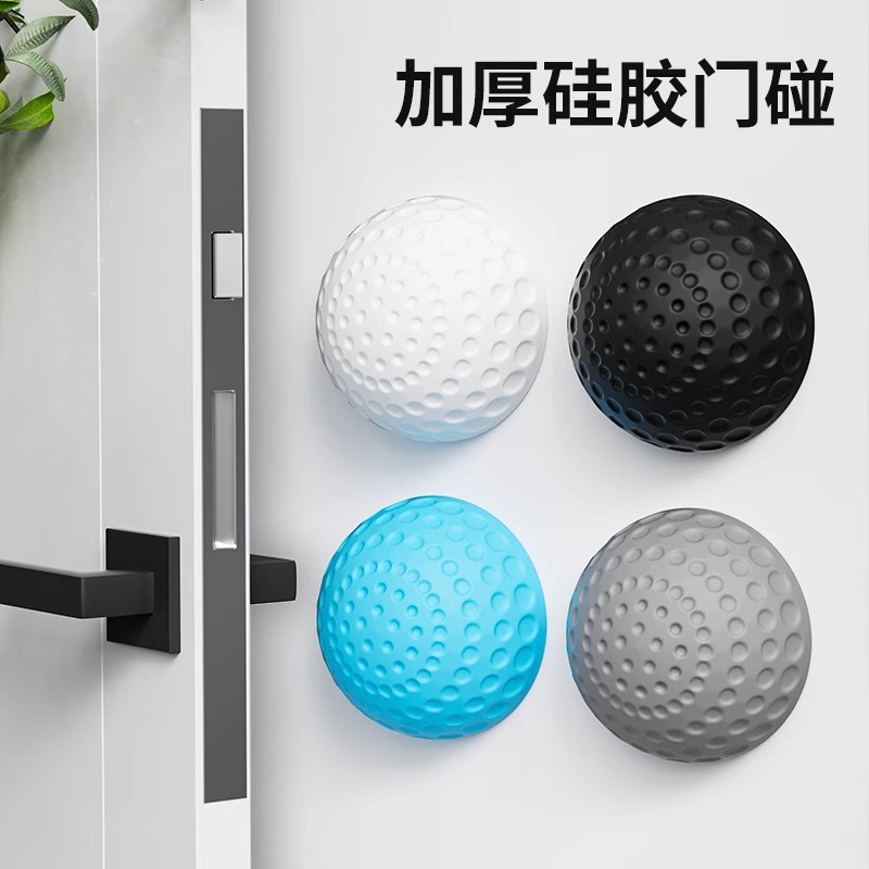 Anti-Collision Door Stopper Silicone Door Handle Door Blocker Door Stopper for Entryway Door Anti-Collision Device