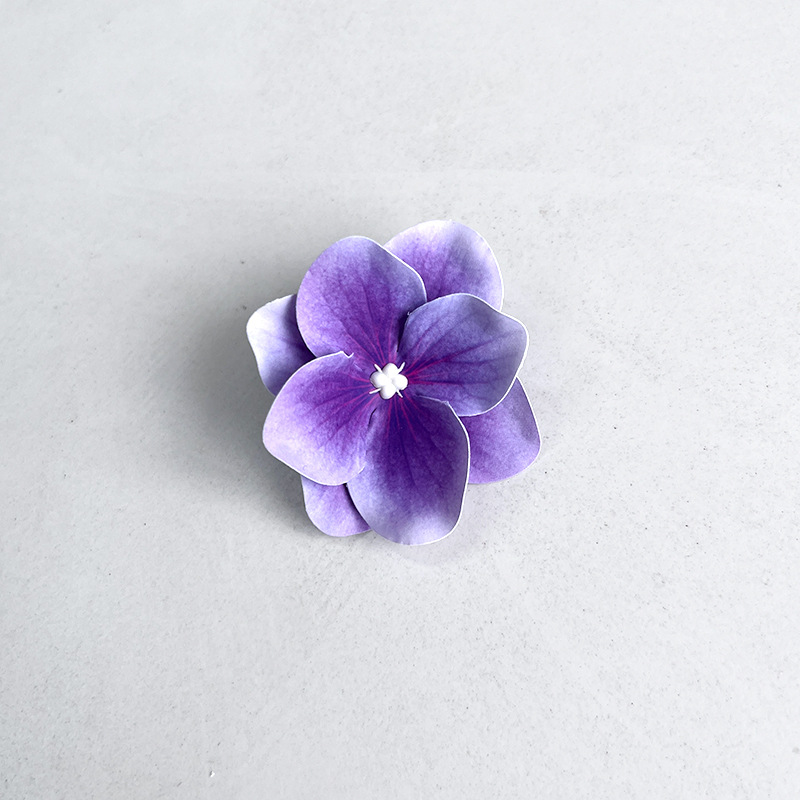 더블 레이어 수국-보라색