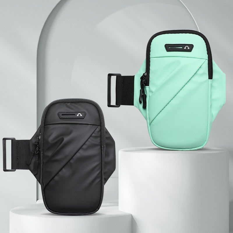 Running Mobile Phone Arm Bag, Mobile Phone Pouch, Sports Fitness Arm Sleeve, Outdoor Gear Storage Wrist Bag, Wrist and Arm Multi-Function