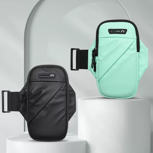 Running Mobile Phone Arm Bag, Mobile Phone Pouch, Sports Fitness Arm Sleeve, Outdoor Gear Storage Wrist Bag, Wrist and Arm Multi-Function