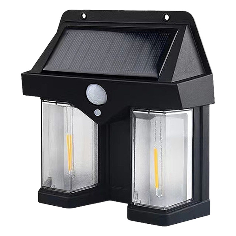 Solar al aire libre impermeable lámpara de jardín Cuerpo Humano inducción luz de la noche lámpara de tungsteno hogar patio carretera iluminación lámpara de la calle