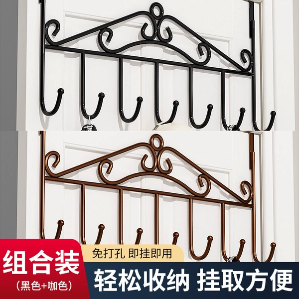 【♥Color】Black+Brown Color♥2 packages♥♥Once hanging, no nails and no drilling