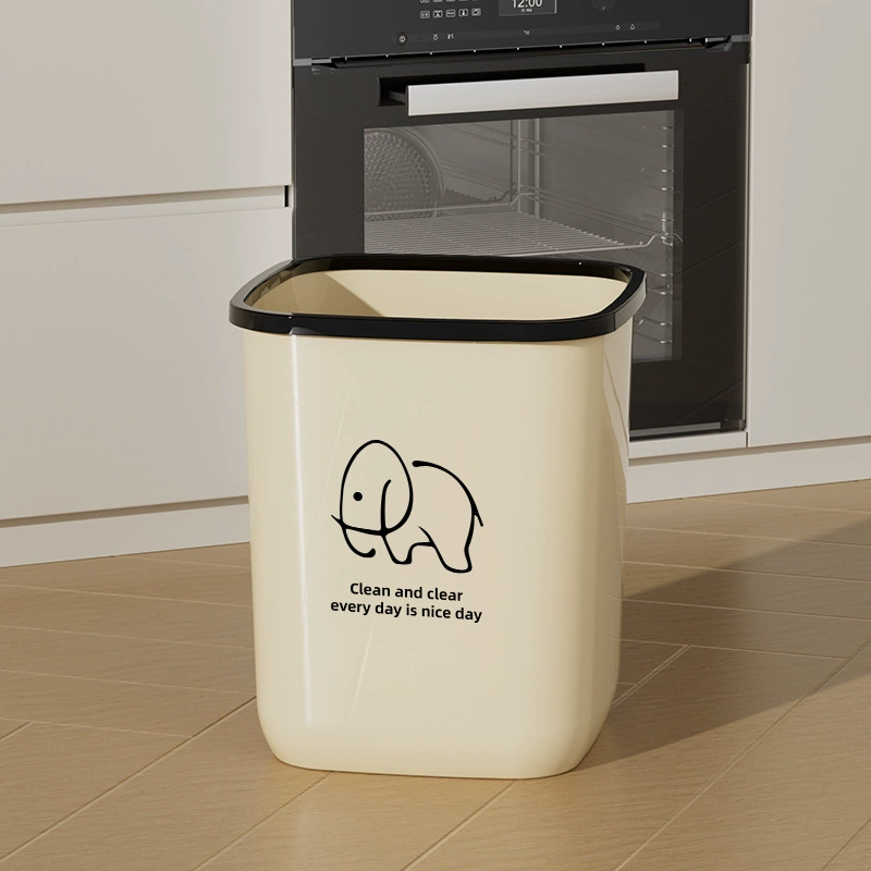 High quality capacious garbage can for home use for living room