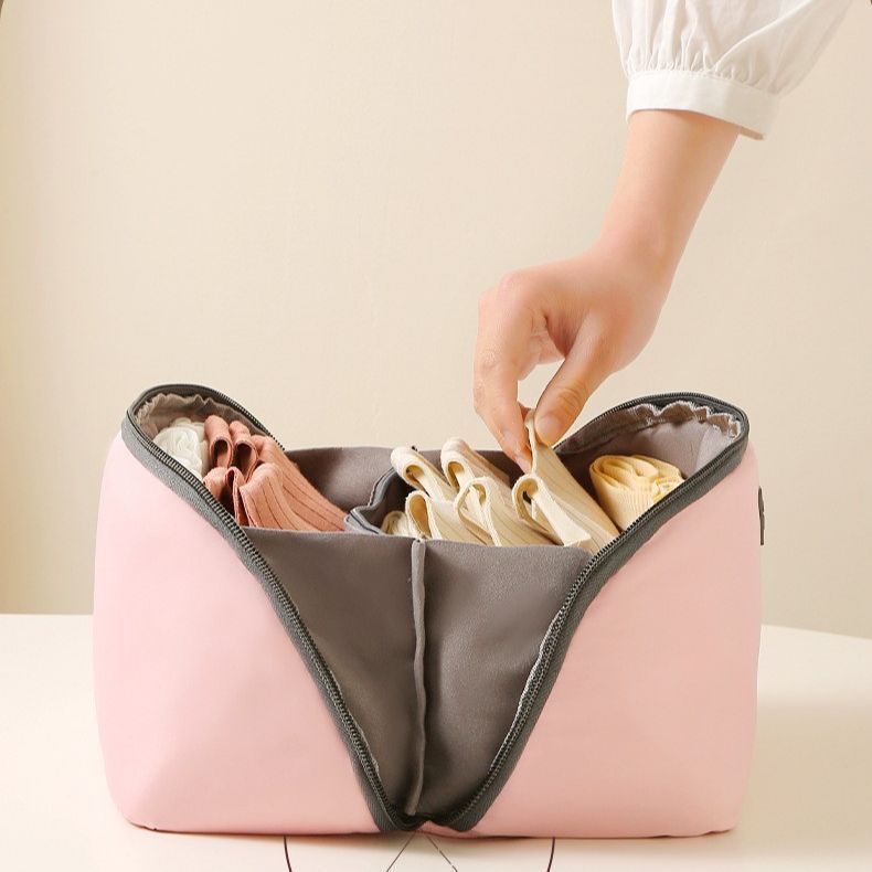 Cationic Shell Storage Bag Can Be Carried in Hand, Large-Capacity Waterproof Intimates Organizer Bag, Suitcase for Packaging and Travel