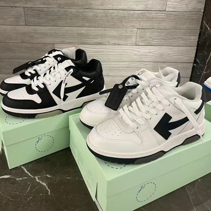 Original Box Off Whit White Sneakers with Arrow Design, Fashionable Low-Top Retro Casual Sports Sneakers, Thick-Soled Height-Increasing Trendy Shoes Original Box Off Whit White Sneakers with Arrow Design, Fashionable Low-Top Retro Casual Sports Sneakers, Thick-Soled Height-Increasing Trendy Shoes