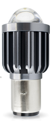 Motocicleta faro LED faro adopta extra grueso perfil completo aluminio disipación de calor 3570 resaltar H6 H4