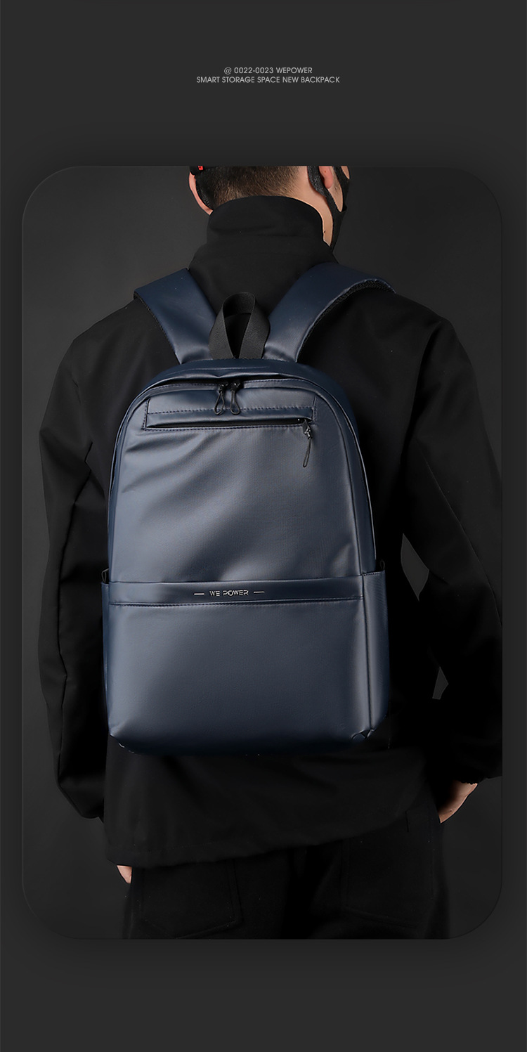 WEPOWER's new men's fashionable backpack, large-capacity business backpack, computer bag and student schoolbag undefined