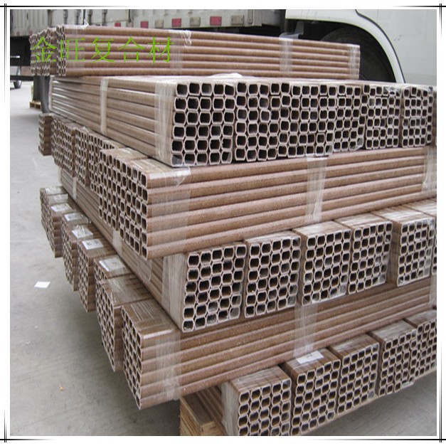 玻璃纤维钢方管  厂家定 制65*65*5mm高强包粘玻璃钢方管