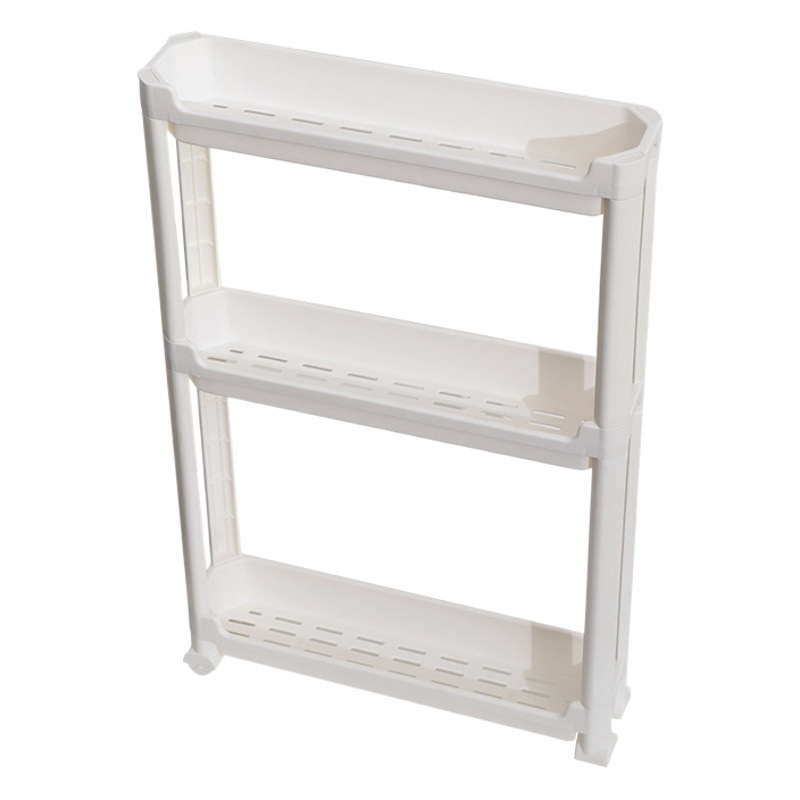 Puerta del baño trasero estrecho estante de almacenamiento inodoro hueco piso carro baño hueco estante puerta almacenamiento artefacto