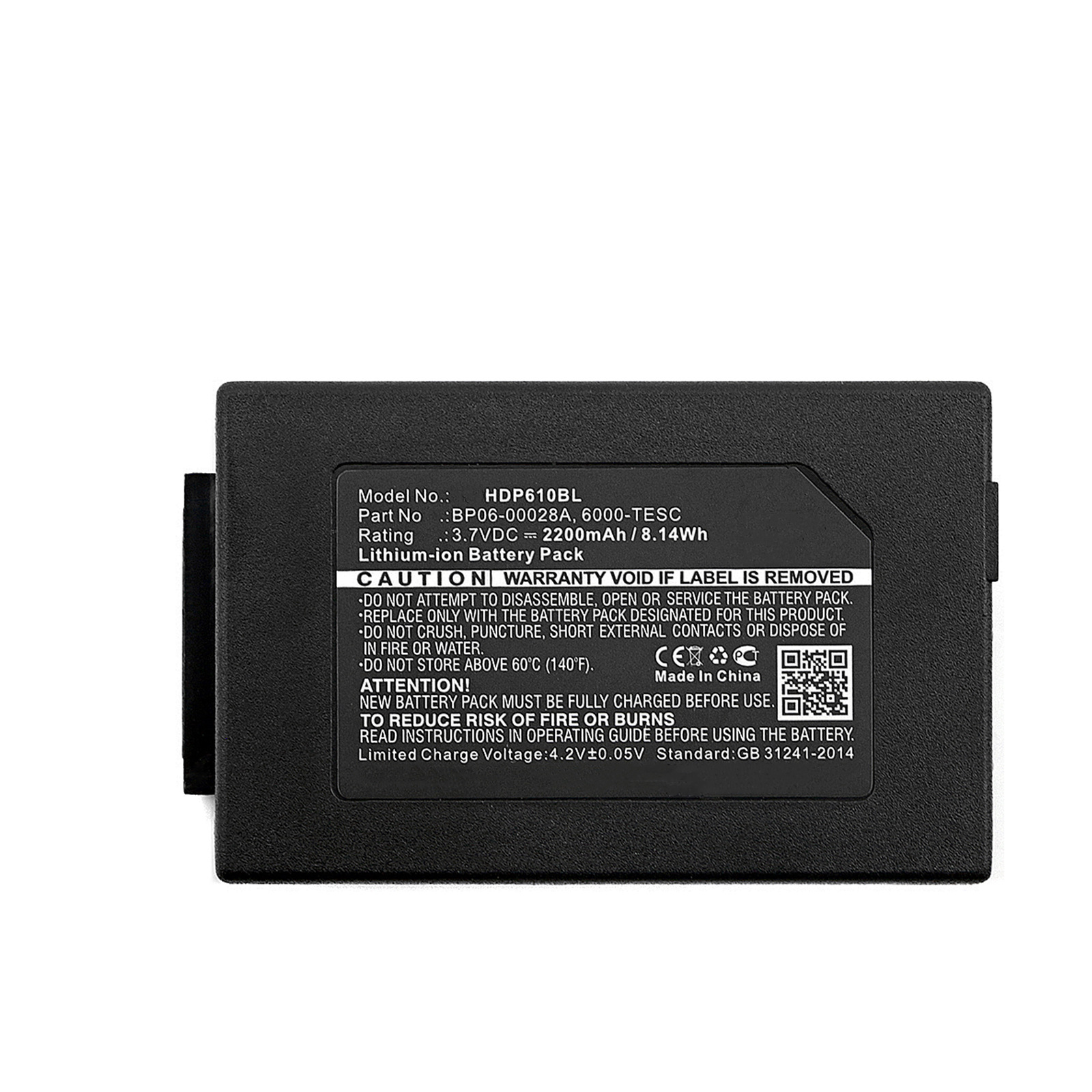 适用Handheld Dolphin 6100 条码扫描器电池厂家直供6000-TESC