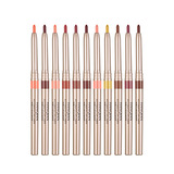 韩倩 Водонепроницаемый автоматический карандаш для губ, помада, матовая база под макияж