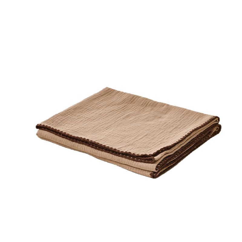 Edredón fresco de verano con gasa arrugada de algodón puro, edredón de verano para estudiantes individuales, edredón de aire acondicionado lavable a máquina, edredón para niños image 6