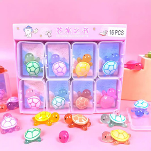 Net red with luminous turtle to touch cute little turtle ornaments turtle children's toys turtle whole box wholesale