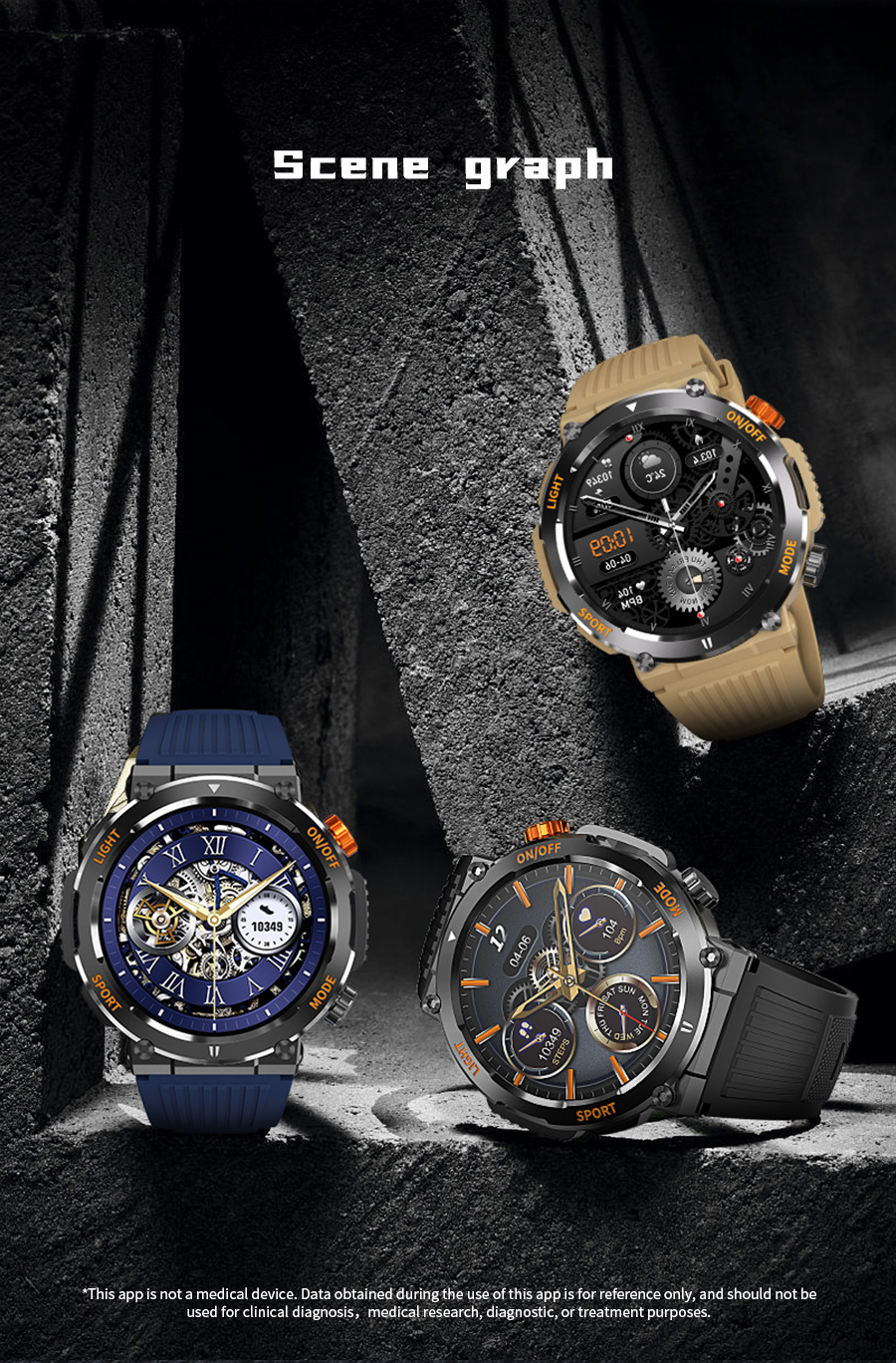 Smartwatch With Bluetooth Calling Heart Rate And Blood Pressure_voghion.com
