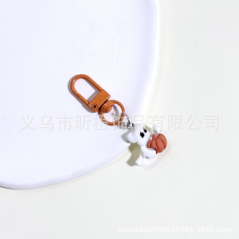 かわいい漫画シミュレーションハロウィンカボチャペンダントキーホルダーキーチェーンスクールバッグアクセサリーアクセサリーペンダントギフト|undefined